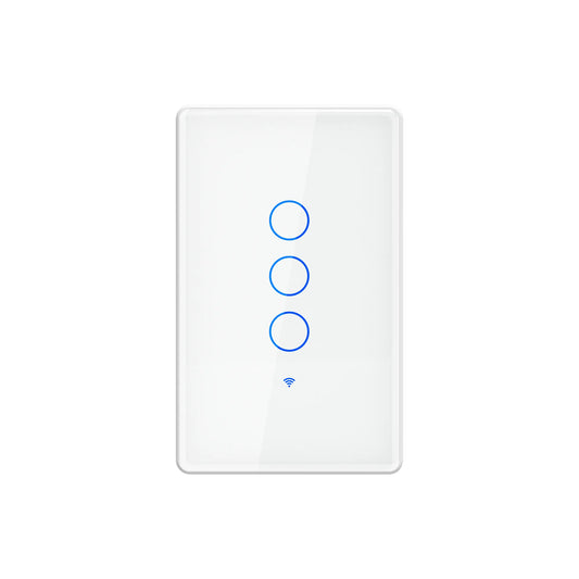 INTERRUPTOR ZIGBEE COLOR BLANCO - 3 GANG, H372, DIMAX