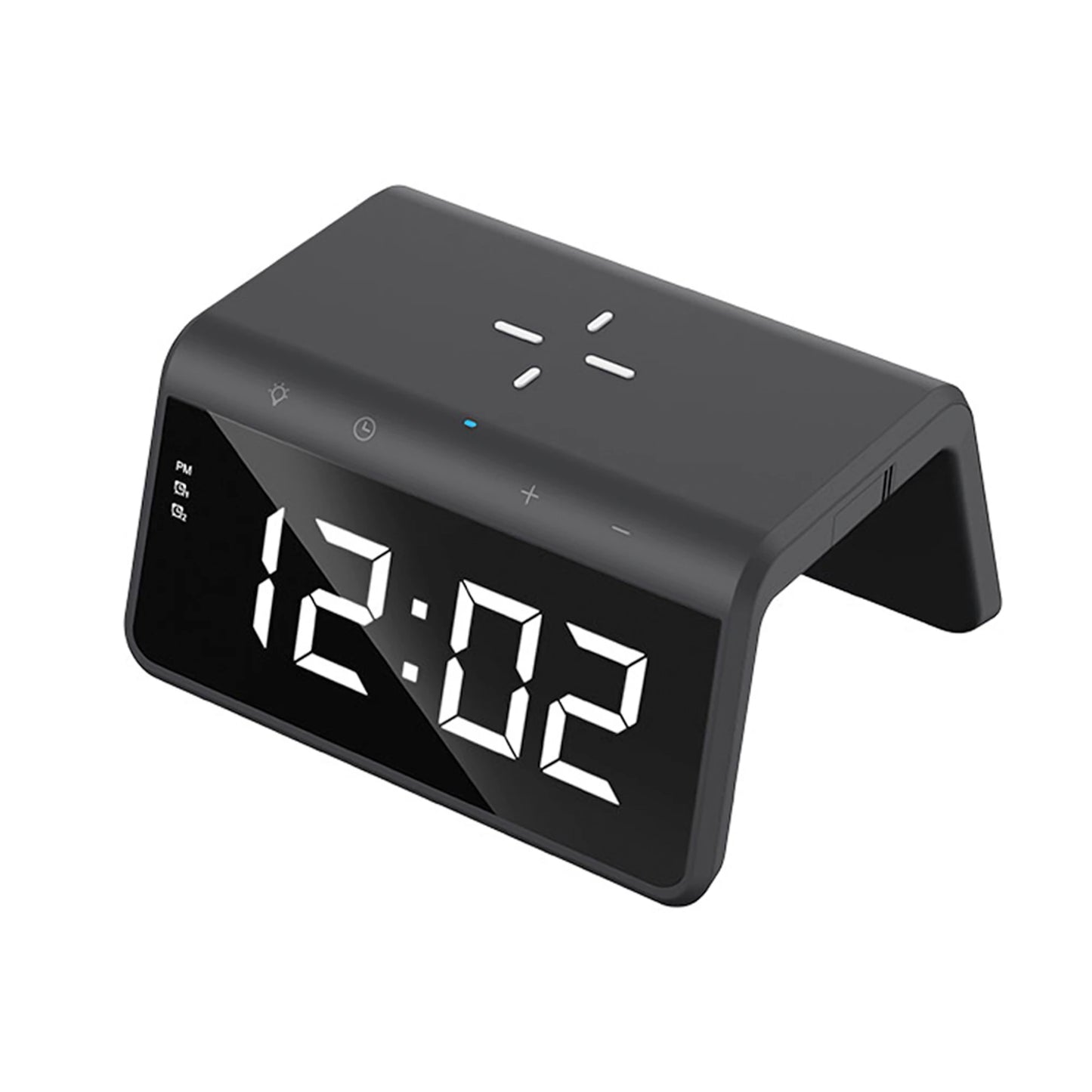 RELOJ CON ALARMA 6 EN 1 NEGRO, W320-B, HAVIT