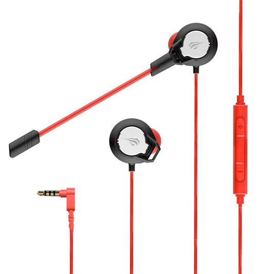 AURICULAR GAMER COLOR ROJO/NEGRO, GE02, HAVIT