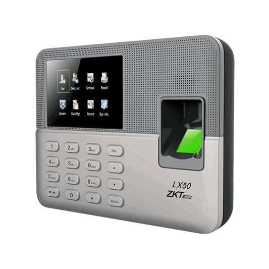 CONTROL DE ASISTENCIA CON PUERTOS USB, LX50, ZKTECO