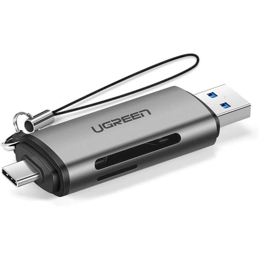 LECTOR DE TARJETAS USB PORTATIL, 50706, UGREEN