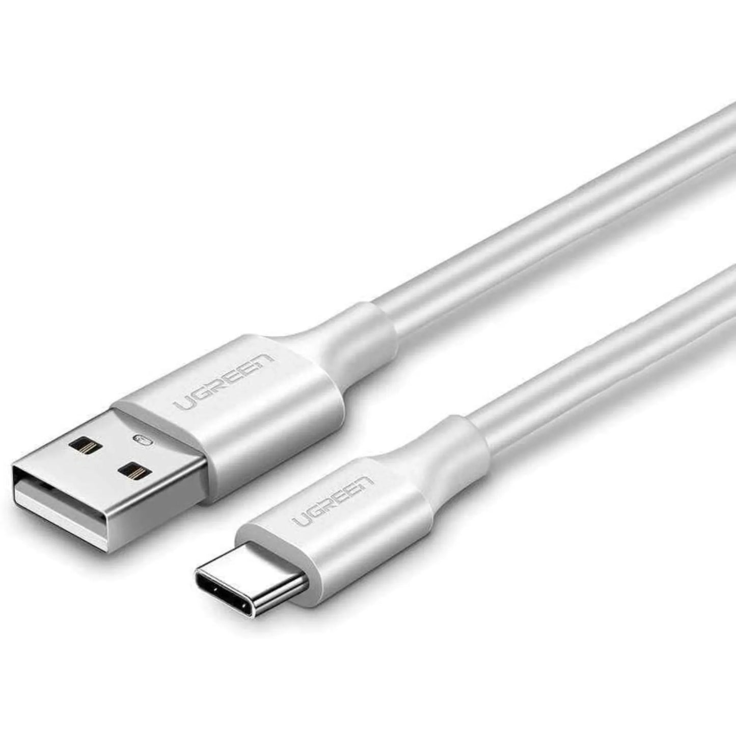 CABLE DE CARGA USB 2.0 a USB-C PLATEADO, 60121, UGREEN