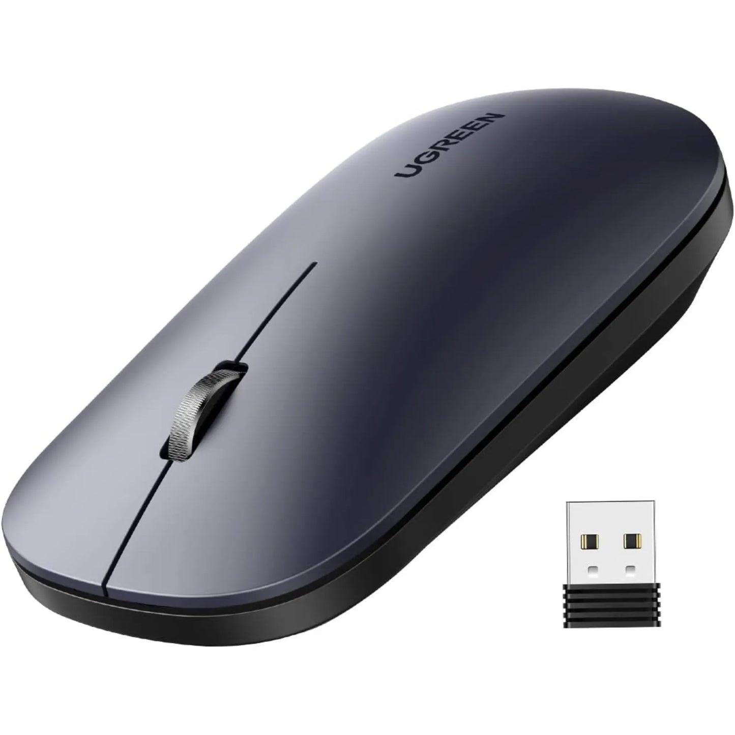 MOUSE INALAMBRICO ULTRA SLIM NEGRO, 90372, UGREEN