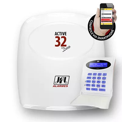 SISTEMA DE ALARMA INALAMBRICO DUO, ACTIVE 32 DUO, JFL