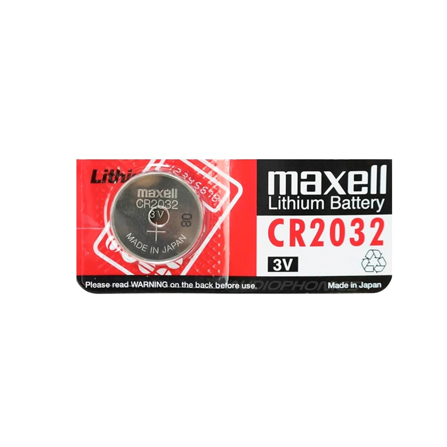 MICRO BATERIA DE LITIO, CR-2032, MAXELL