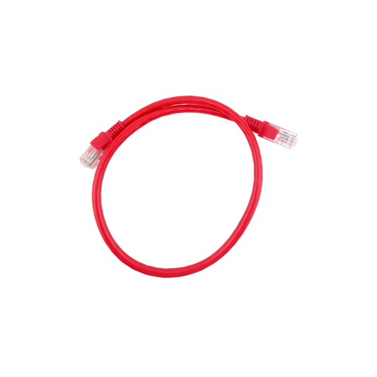 PATCH CORD CAT6* 0.5 METROS COLOR ROJO*, C885, DIMAX