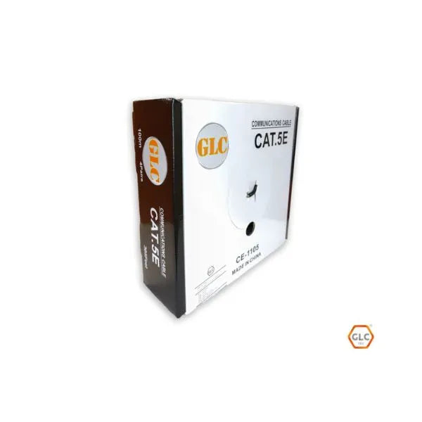 CABLE UTP CAT. 5E EXTERIOR X 100MTS GLC, CE-1105C, GLC