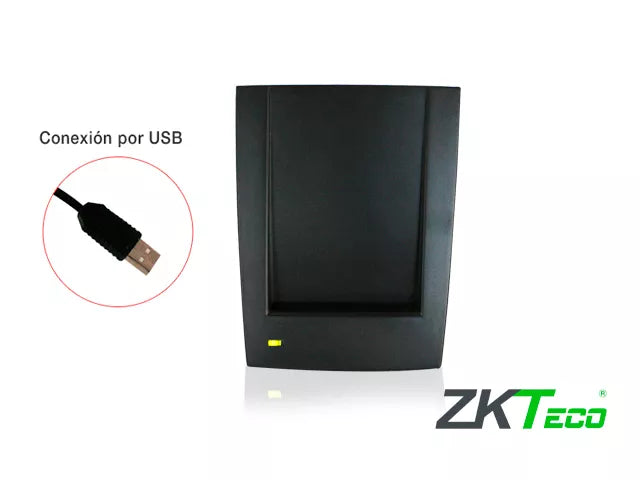 LECTOR RFID PARA ESCRITORIO CONEXION USB, CR60W, ZKTECO