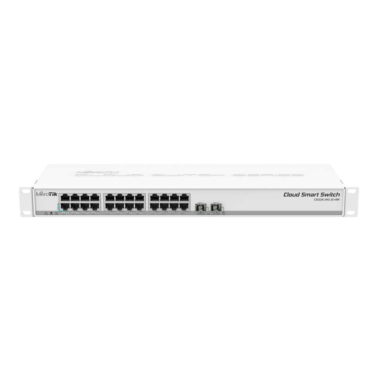 CLOUD ROUTER SWITCH*24 ETH GIGABIT 2SFP+, CRS326-24G-2S+RM, MIKROTIK