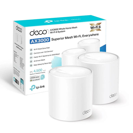 SISTEMAS WI-FI 6 MESH/DECO X50(2-PACK)*, Deco X50(2-pack), TP-LINK