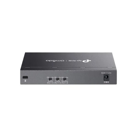 SWITCH OMADA POE+* 6 PUERTOS 10/100*, DS106P, TP-LINK