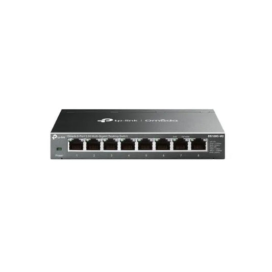 SWITCH OMADA MULTI-GIGABIT* 8 PUERTOS*, DS108G-M2, TP-LINK