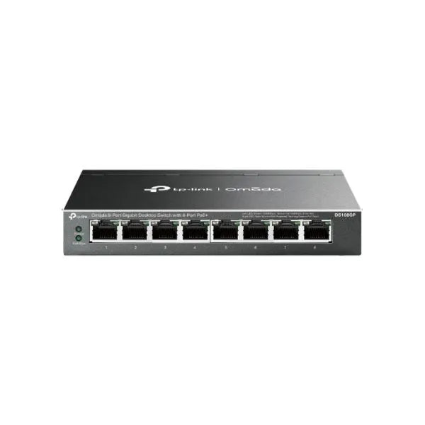 SWITCH OMADA POE+* 8 PUERTOS GIGAS*, DS108GP, TP-LINK