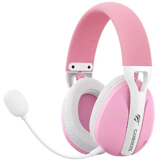 AUDIFONOS GAMER INALAMBRICOS ROSA, Fuxi-H1-P, HAVIT