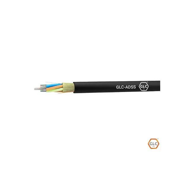 CABLE DE FIBRA ADSS 100MTS SPAM 12 CORES, GLCADSS100-12, GLC