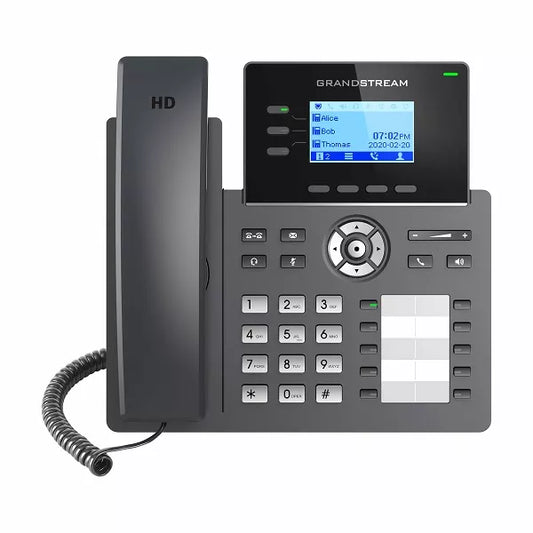 TELEFONO IP * 3 LINEAS 6 SIP *PUERTO POE, GRP2604P, GRANDSTREAM