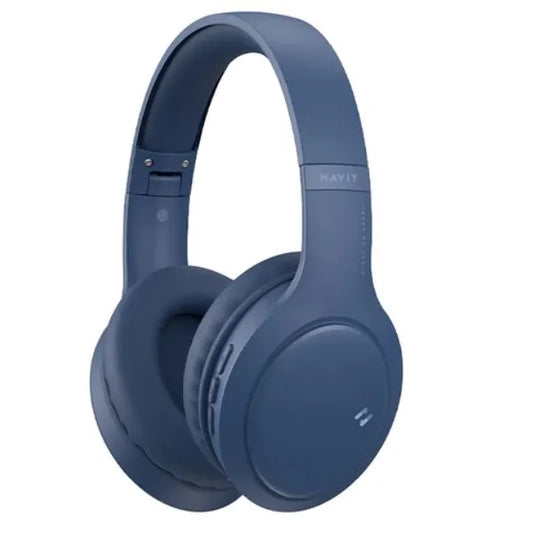 AUDIFONOS BLUETOOTH AZUL, H633BT-BLUE, HAVIT