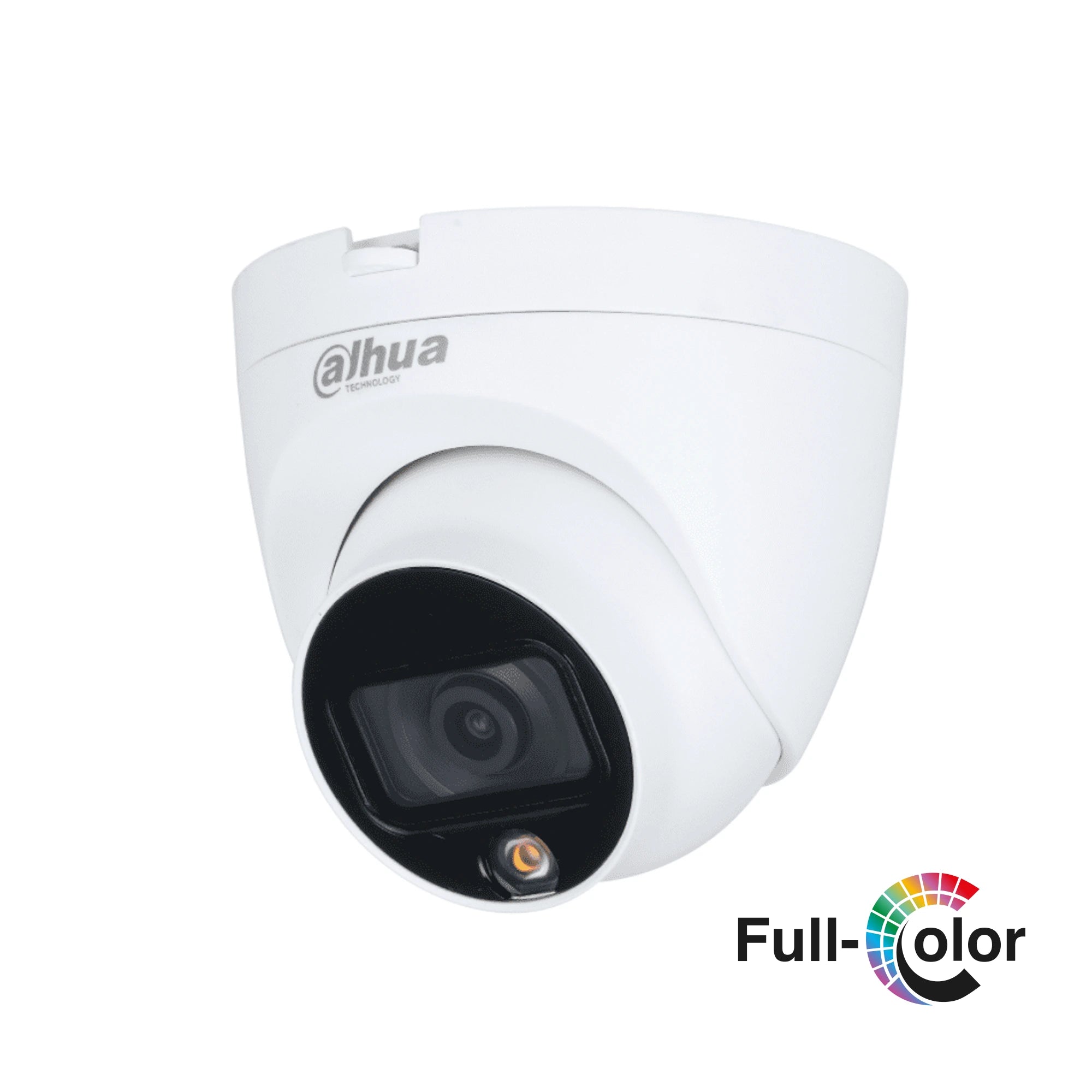 CAMARA HDCVI DOMO 2MP FULL COLOR, HAC-HDW1209TLQN-LED-0280B, DAHUA