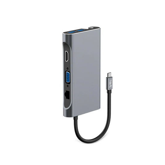 TYPE-C TO HUB (USB * 3) + PD + HDMI + VG, HB4001 TPYE-C HUB, HAVIT