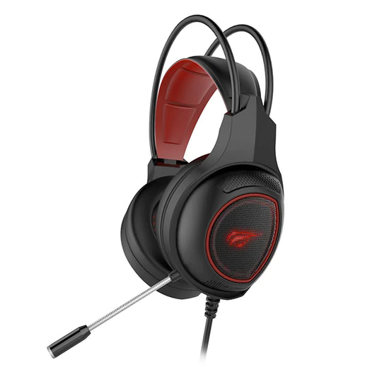 AUDIFONO GAMING HV-2239D*CON LUZ ROJA, HV-H2239D, HAVIT