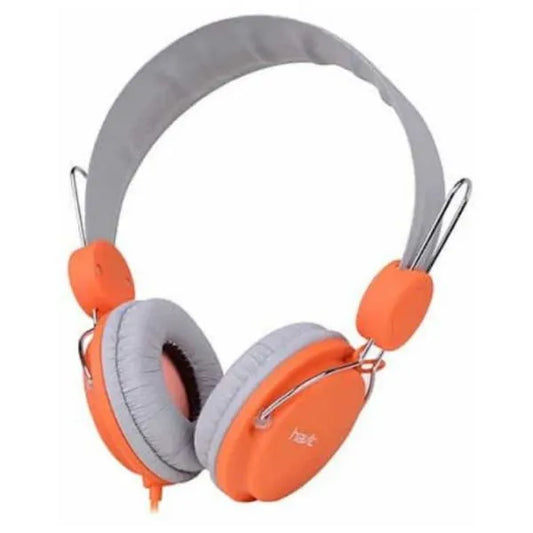 AUDIFONO CON MANOS LIBRES GRIS/NARANJA, HV-H2198D-GO, HAVIT