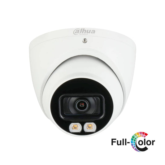 CAMARA IP DOMO 4MP FULL COLOR, IPC-HDW2439T-AS-LED-28-S2, DAHUA