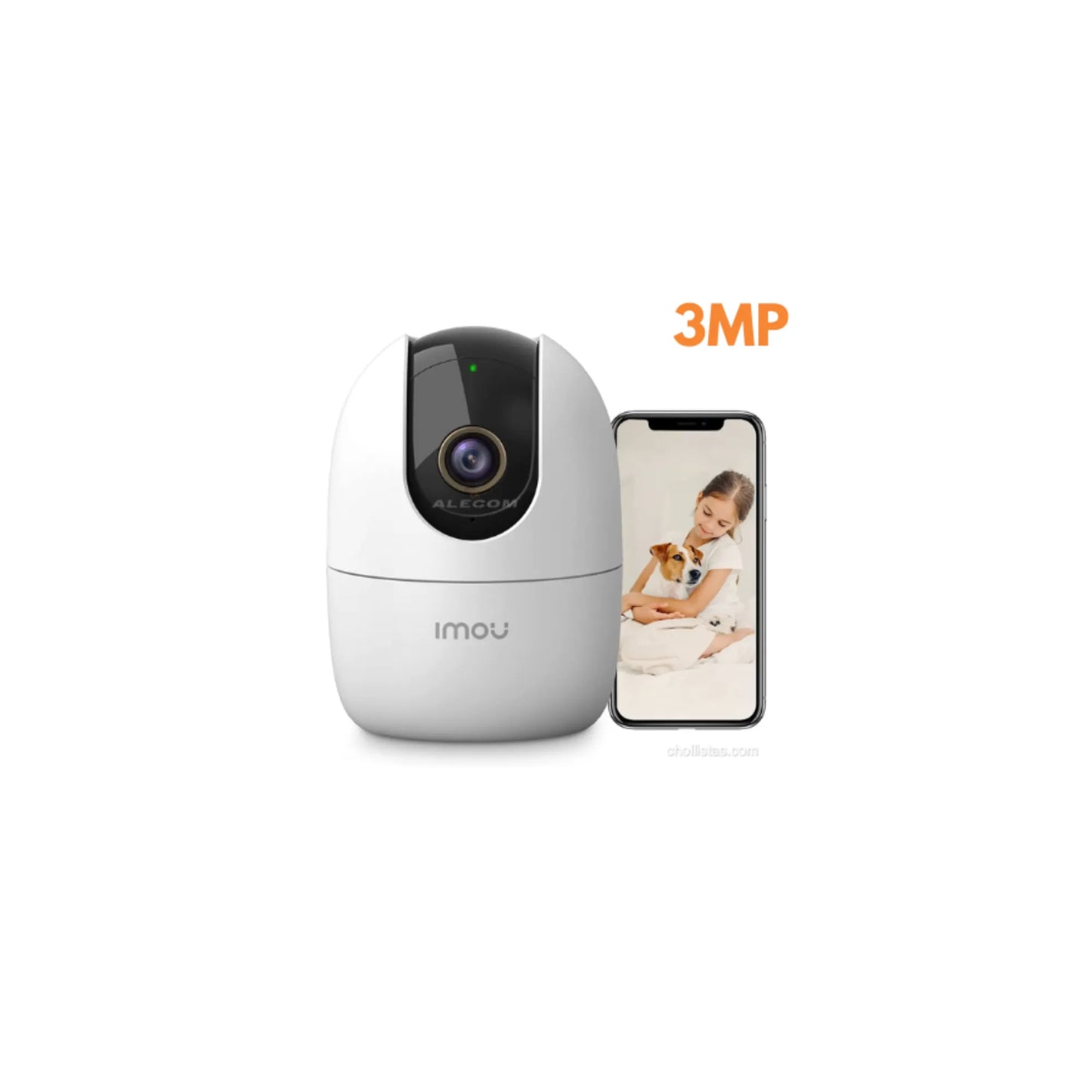 CAMARA IP WIFI RANGER 2 3MP, IPC-K2EN-3H1W-imou, IMOU