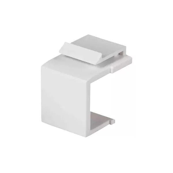 TAPA PARA CONECTOR HEMBRA DE RED, KYJ-BLANCO, DIMAX