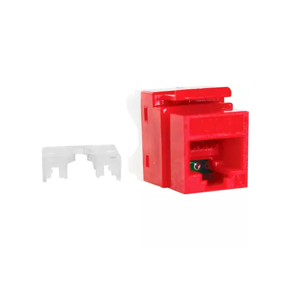 CONECTOR DE REDCAT6COLOR ROJO, KYJ-C6-ROJO, DIMAX