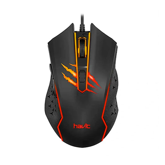 MOUSE GAMING MS1027*COLOR NEGRO, MS1027, HAVIT