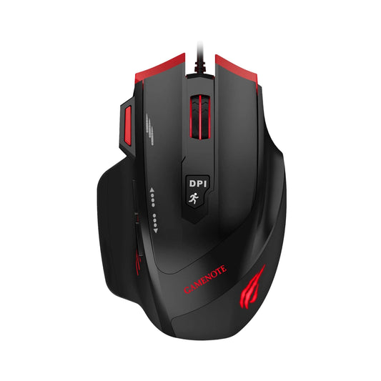 MOUSE GAMING USB OPTICO MS1005*LONGUITU, MS1005-B/R, HAVIT