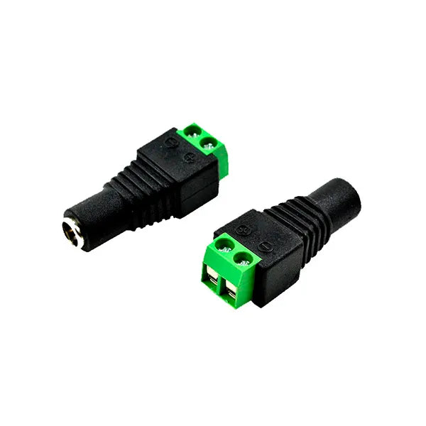 PLUG DC CON BORNERA PAQ DE 20 HEMBRA, N006, DIMAX