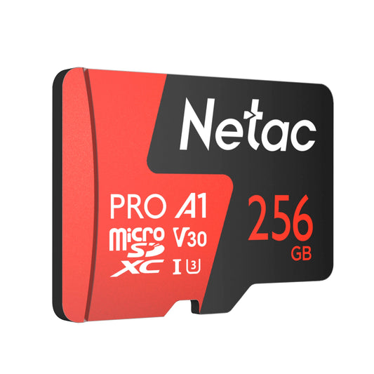 MICRO SD 256GB EXTREME PRO, NT02P500PRO-256G-R, NETAC