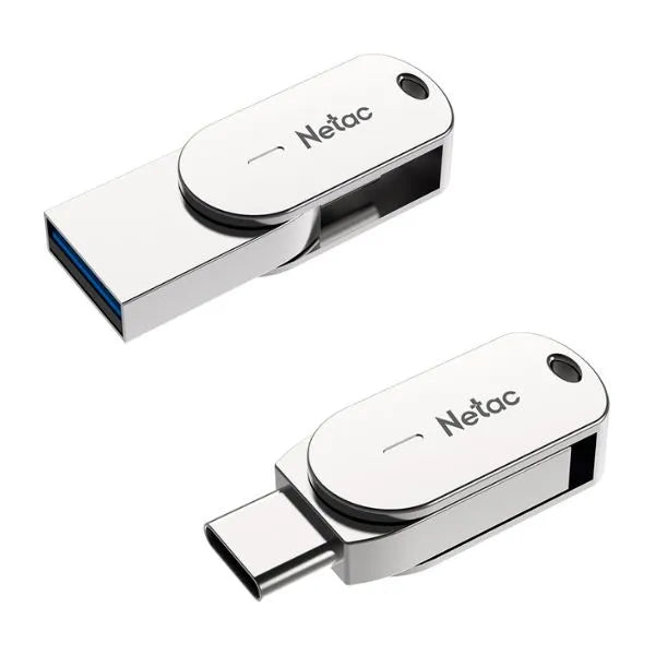 FLASH USB 32GB DUAL USB 3.1+TYPE C, NT03U785C-032G-30PN, NETAC