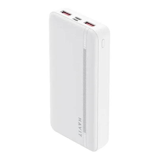 BATERIA PORTATIL 20.000 mAh BLANCO, PB92-WH, HAVIT