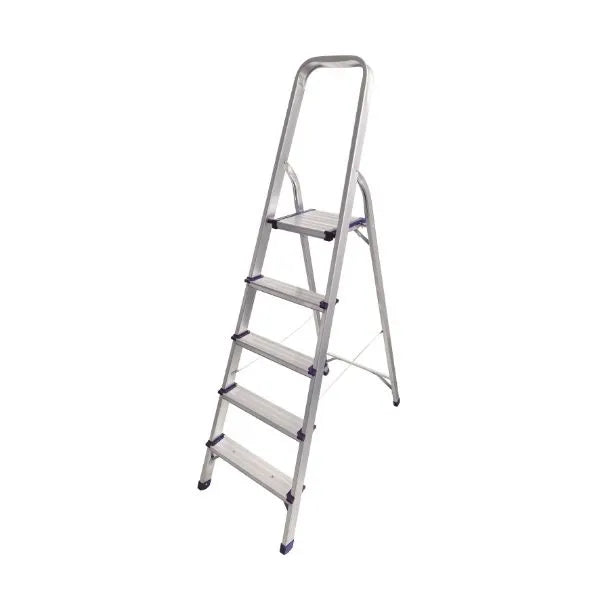 ESCALERA DE ALUMINIO DE 5 PELDAÑOS, R16005, DIMAX