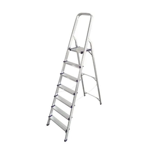 ESCALERA DE ALUMINIO DE 7 PELDAÑOS, R16007, DIMAX