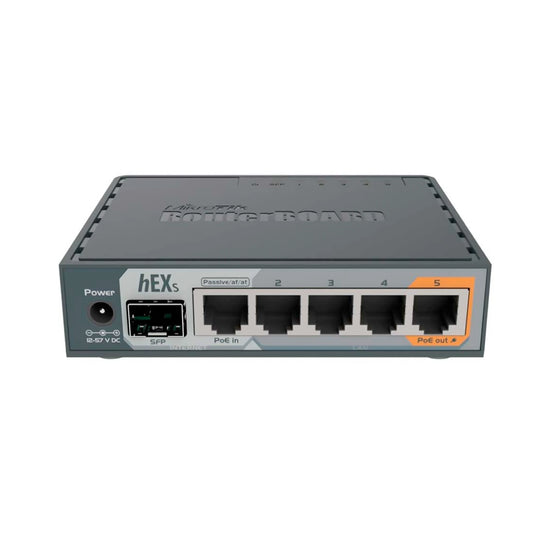 ROUTER GIGABIT ETHERNET 5 PUERTOS, RB760iGS, MIKROTIK