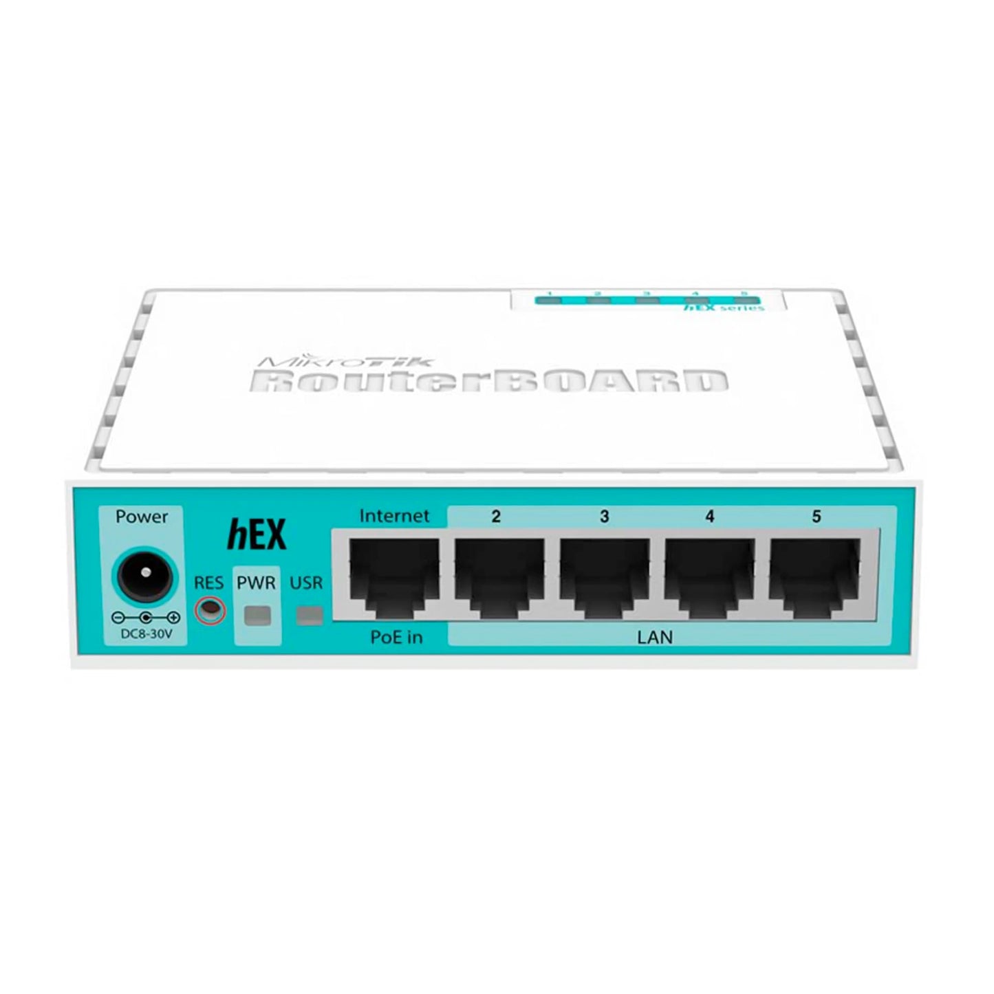 ROUTER 5 PUERTOS GIGABIT HEX, RB750Gr3, MIKROTIK