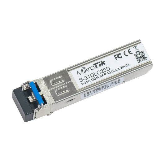 MODULO SFP1.25GSM20KM1310NM*, S-31DLC20D, MIKROTIK