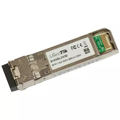 SFP+ MODULO10G MULTI MODO300M850NM, S+85DLC03D, MIKROTIK