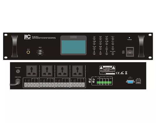 ADAPTADOR DE AUDIO EN RED IP, T-6701, ITC