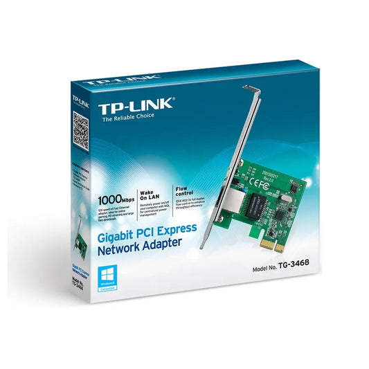 TARJETA DE RED GIGABIT *PCI-E, TG-3468, TP-LINK