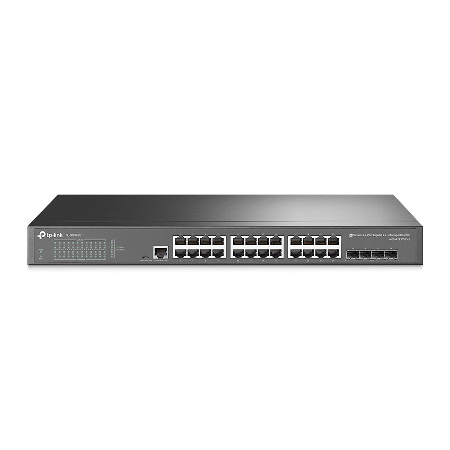 SWITCH JETSTREAM24 GIGABIT L24 SFP*, TL-SG3428, TP-LINK