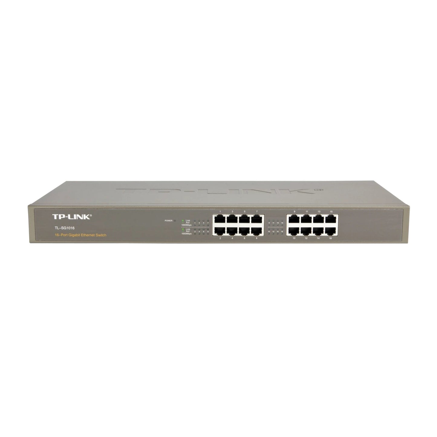 SWITCH DE 16 PUERTOS GIGABIT *RACKEABLE, TL-SG1016, TP-LINK