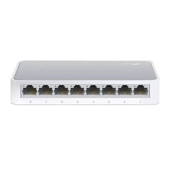 SWITCH DE 8 PUERTOS10/100MBPSPLASTICO*, TL-SF1008D, TP-LINK