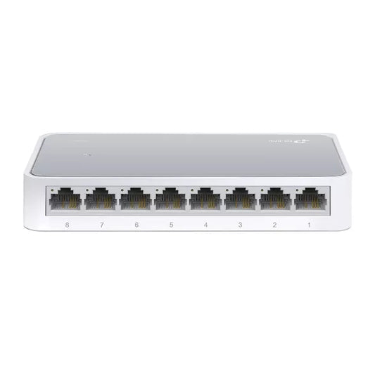 SWITCH DE 8 PUERTOS10/100MBPSPLASTICO*, TL-SF1008D, TP-LINK