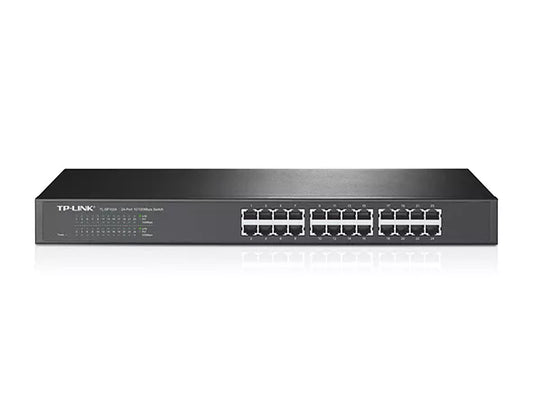 SWITCH 24 PUERTOS 10/100MBPS *RACKEABLE, TL-SF1024, TP-LINK