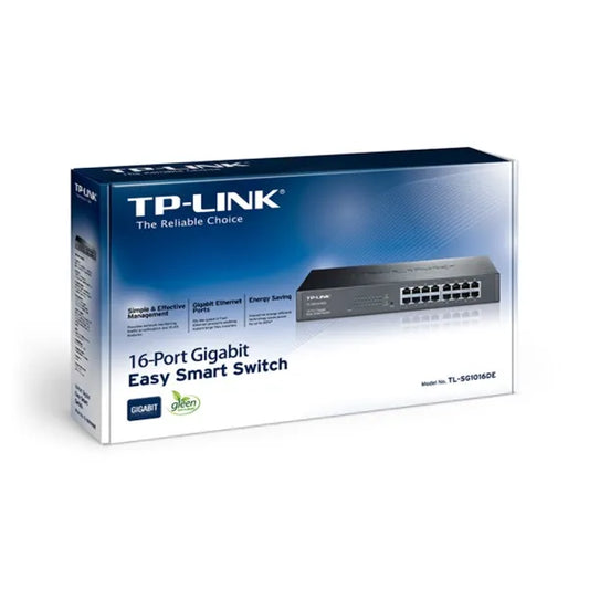 SWITCH DE 16 PUERTOS GIGABIT *RACKEABLE, TL-SG1016DE, TP-LINK