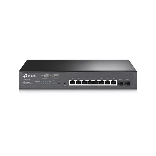 SWITCH POE+ JETSTREAM 10 PUERTOS*, TL-SG2210MP, TP-LINK